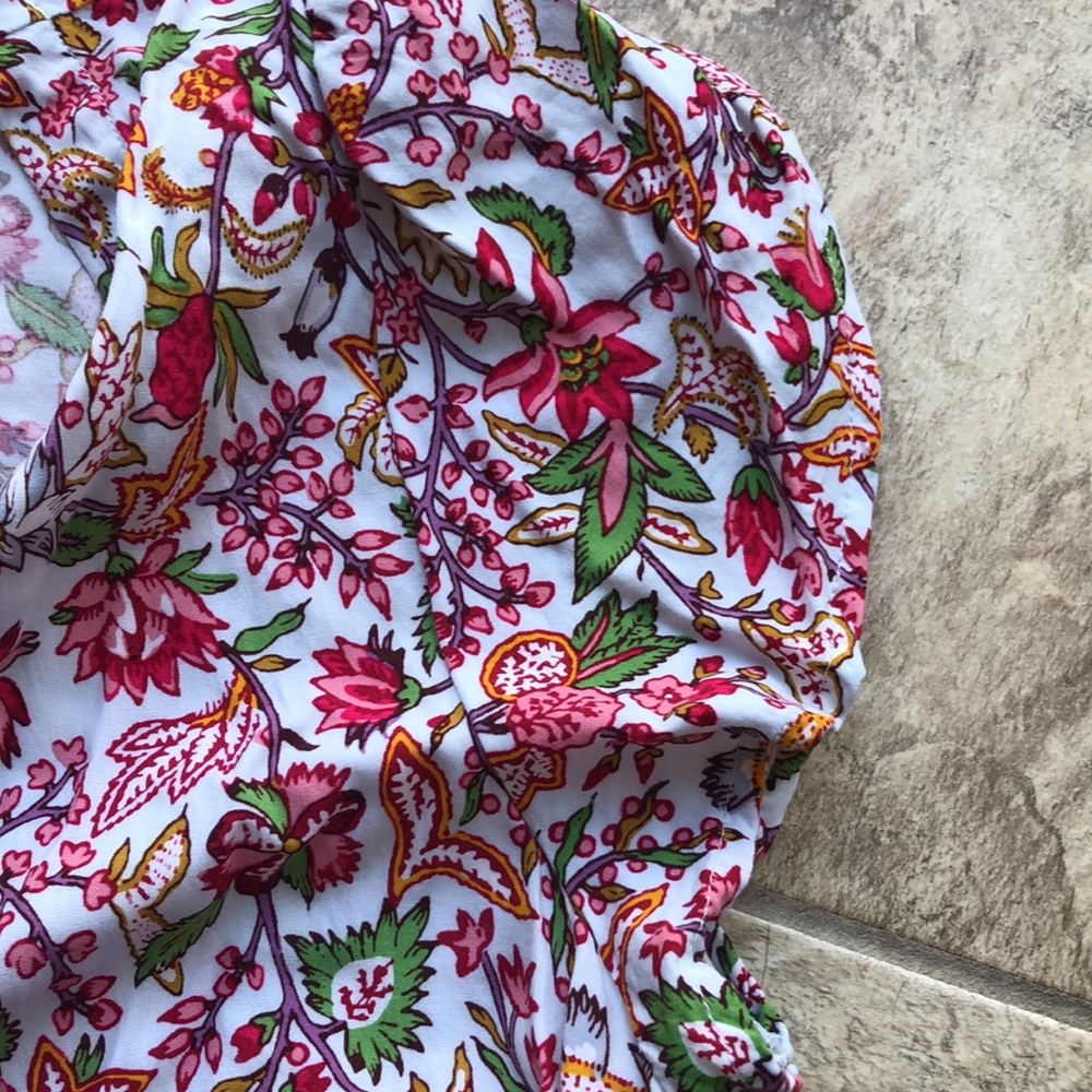 Loft button up floral dress - Picture 4 of 5